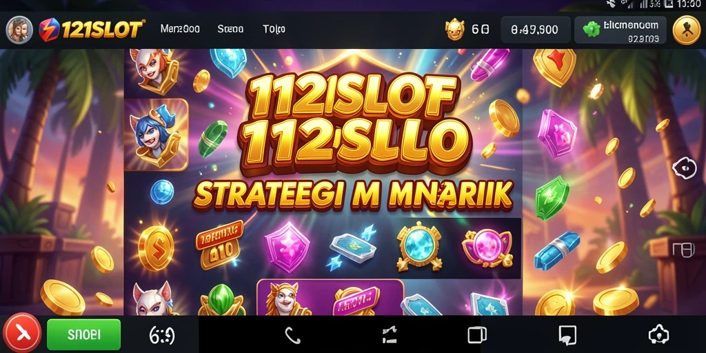 Tangkapan layar gameplay 1121SLOT yang menampilkan strategi slot yang menarik.