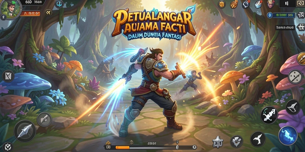 Tampilan gameplay yang menarik dalam dunia ARPG yang menantang.
