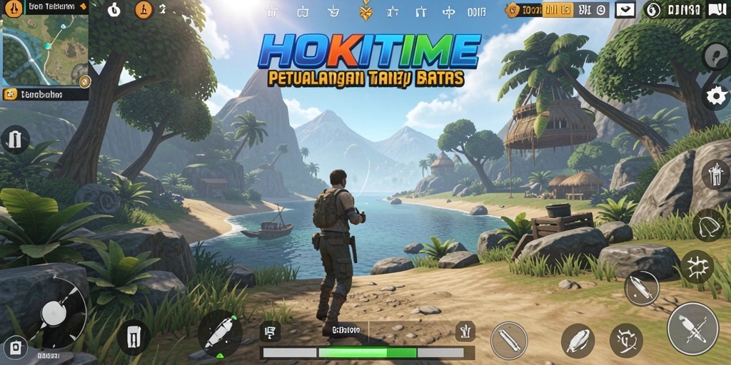 Gameplay HOKITIME memperlihatkan petualangan di dunia terbuka yang menakjubkan.
