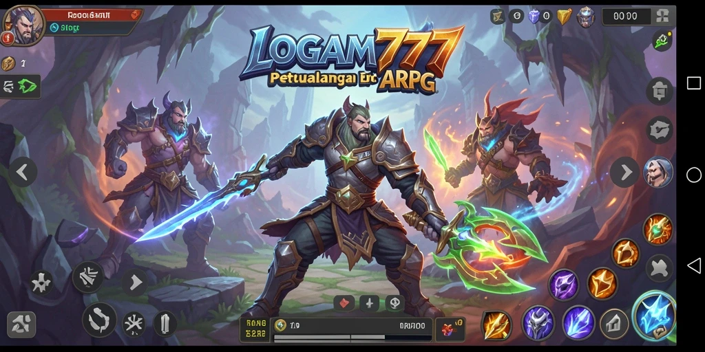 Gameplay seru LOGAM777 dalam petualangan ARPG yang mendebarkan.