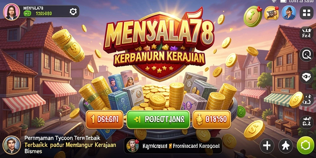 Tangkapan layar MENYALA78 menampilkan gameplay Tycoon yang menarik.