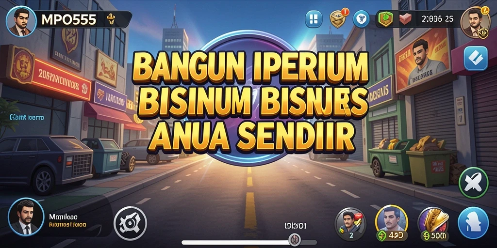 Screenshot gameplay MPO555 menampilkan manajemen bisnis yang seru dan interaktif.