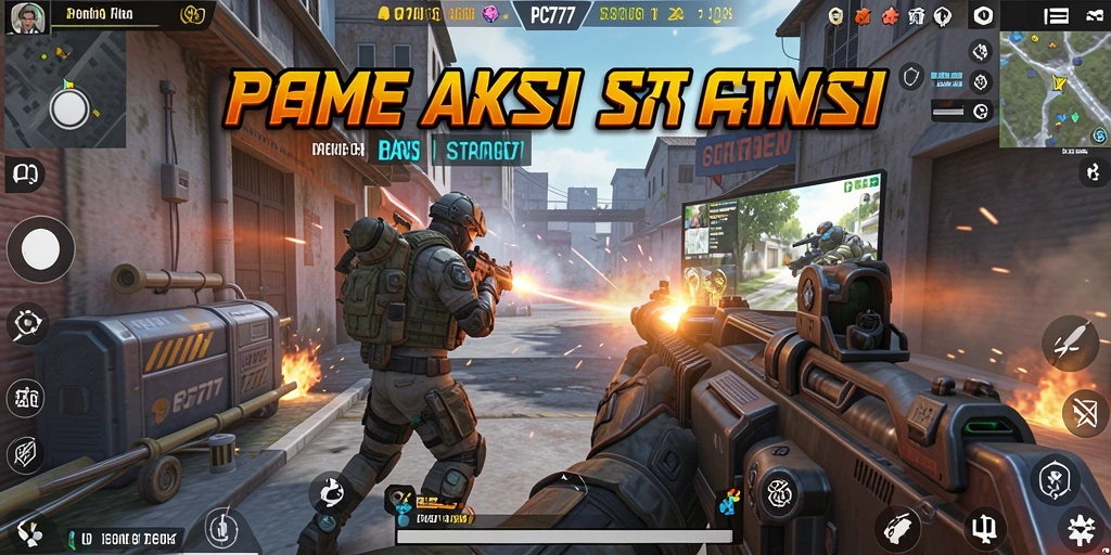 Gameplay seru dan menantang dalam PC777, permainan FPS yang tak terlupakan.
