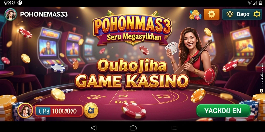Tampilan menarik dari gameplay kasinow yang seru di POHONEMAS33.