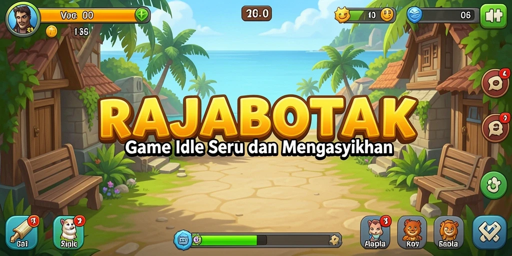 Tampilan menarik dari gameplay RAJABOTAK yang mengasyikkan.