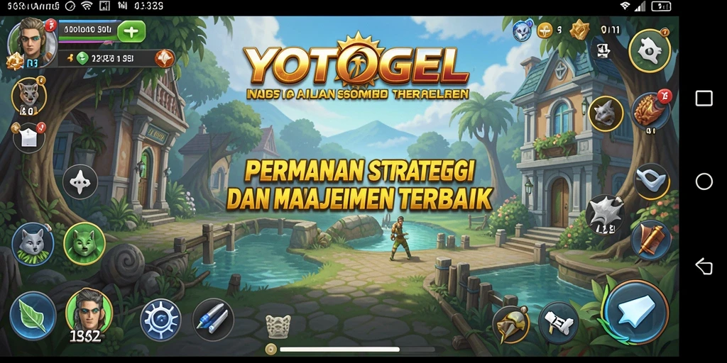 Tangkapan layar YOTOGEL menampilkan aksi strategis dalam pembangunan kerajaan.